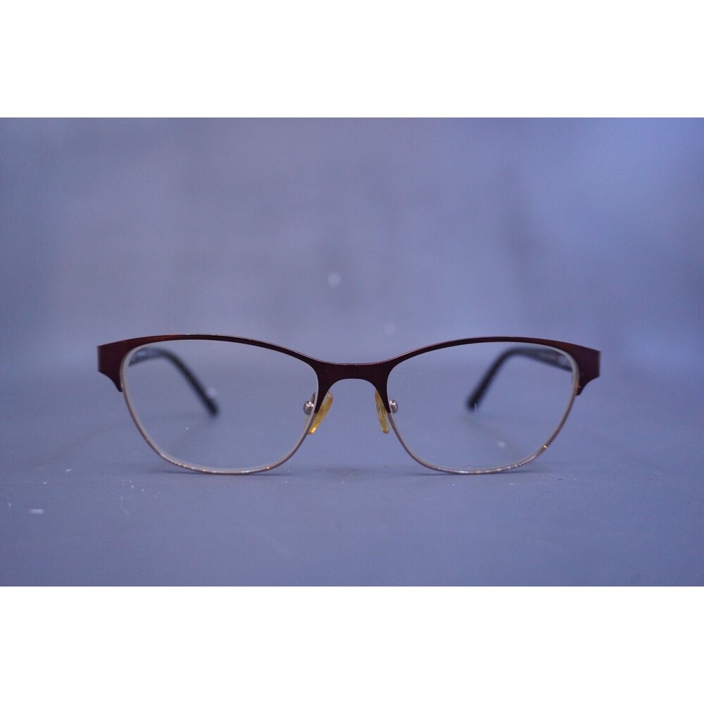 Tory Burch TY 1015 346 Burgundy Rose Gold Cat Eye Eyeglasses Frames 51-16-135